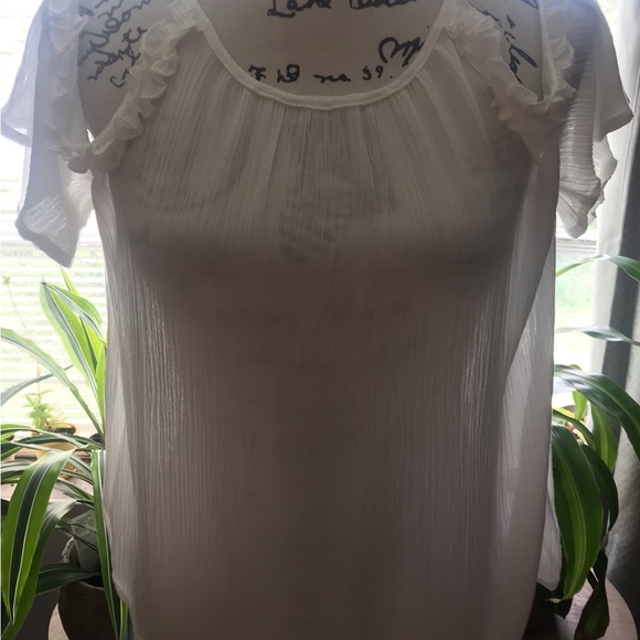 NWT Ambiance Cold Shoulder Top - Picture 1 of 10